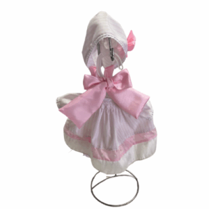 Set de ropa vestido rosa
